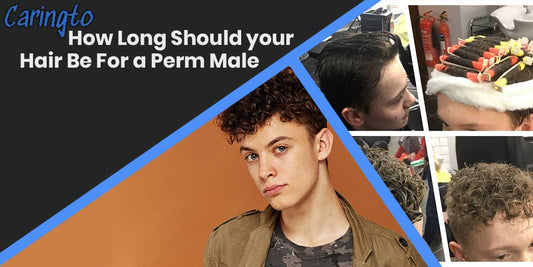 How Long Should your Hair Be For a Perm Male