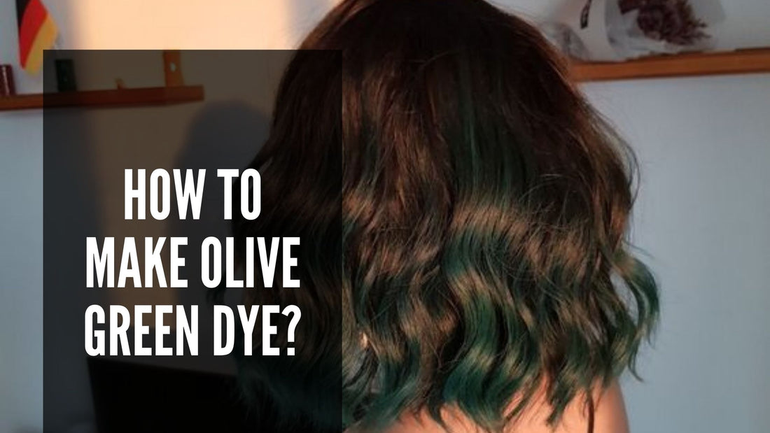 how to make olive green rit dye